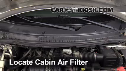 2004 Ford Freestar SEL 4.2L V6 Air Filter (Cabin) Check